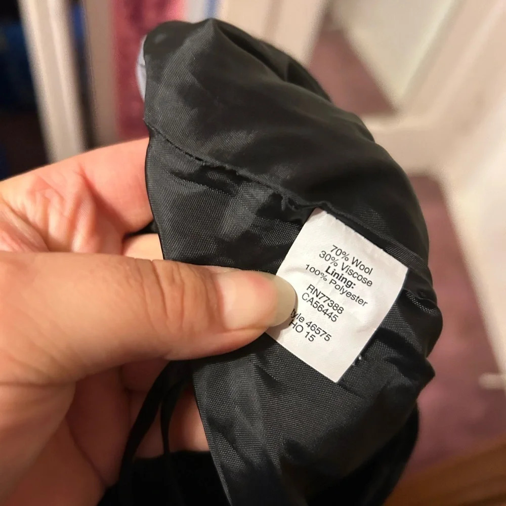 J CREW BLACK WOOL THE PENCIL SKIRT - Picture 4 of 4